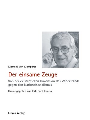 cover image of Der einsame Zeuge